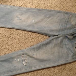 34x34 Men's Levi's 511 Distressed